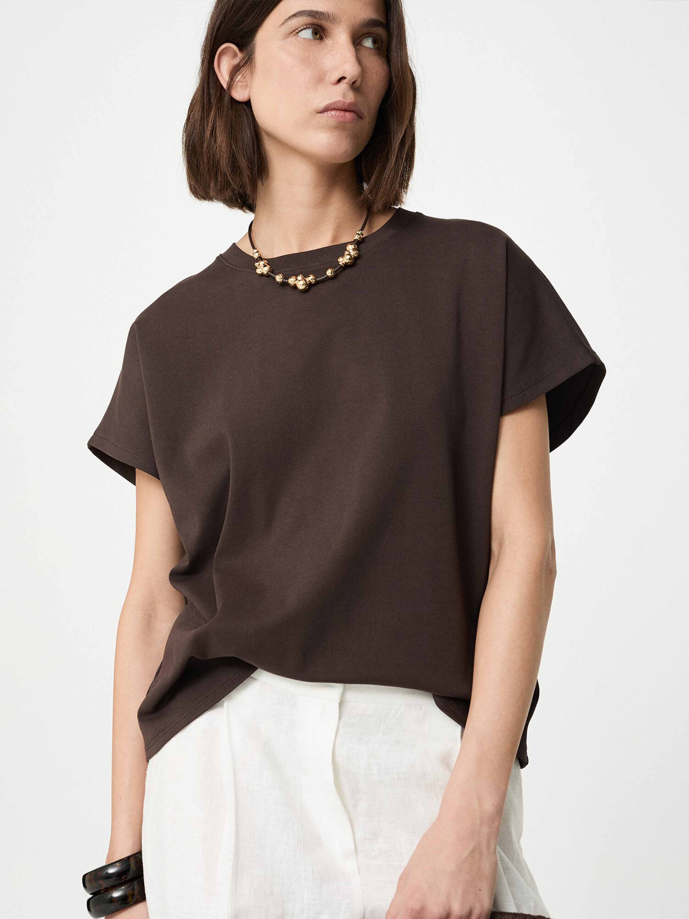 Футболка MANGO модель 17971283_30 Футболка MANGO модель 17971283_30 Фото