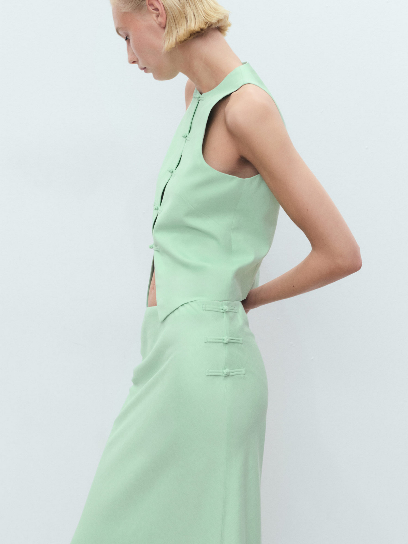 Спідниця максі MANGO модель 17071141_40 Фото