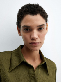 Рубашка повседневная MANGO Arru модель 67040457_43 Фото