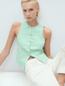 Жилет класичний MANGO модель 17091140_40 Фото