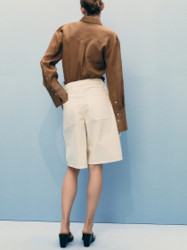 Шорти джинсові MANGO модель 87078641_1 Фото