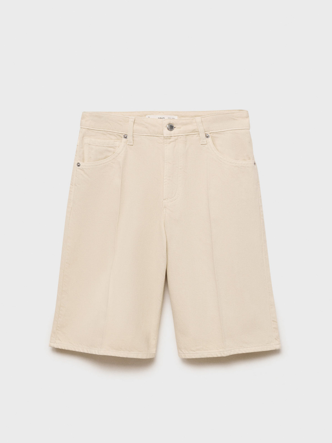 Джинсовые шорты MANGO модель 87078641_1 Фото