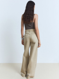 Широкі джинси MANGO модель 87068644_37 Фото