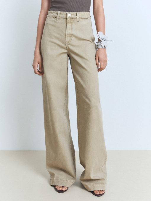 Широкие джинсы MANGO модель 87068644_37 Фото