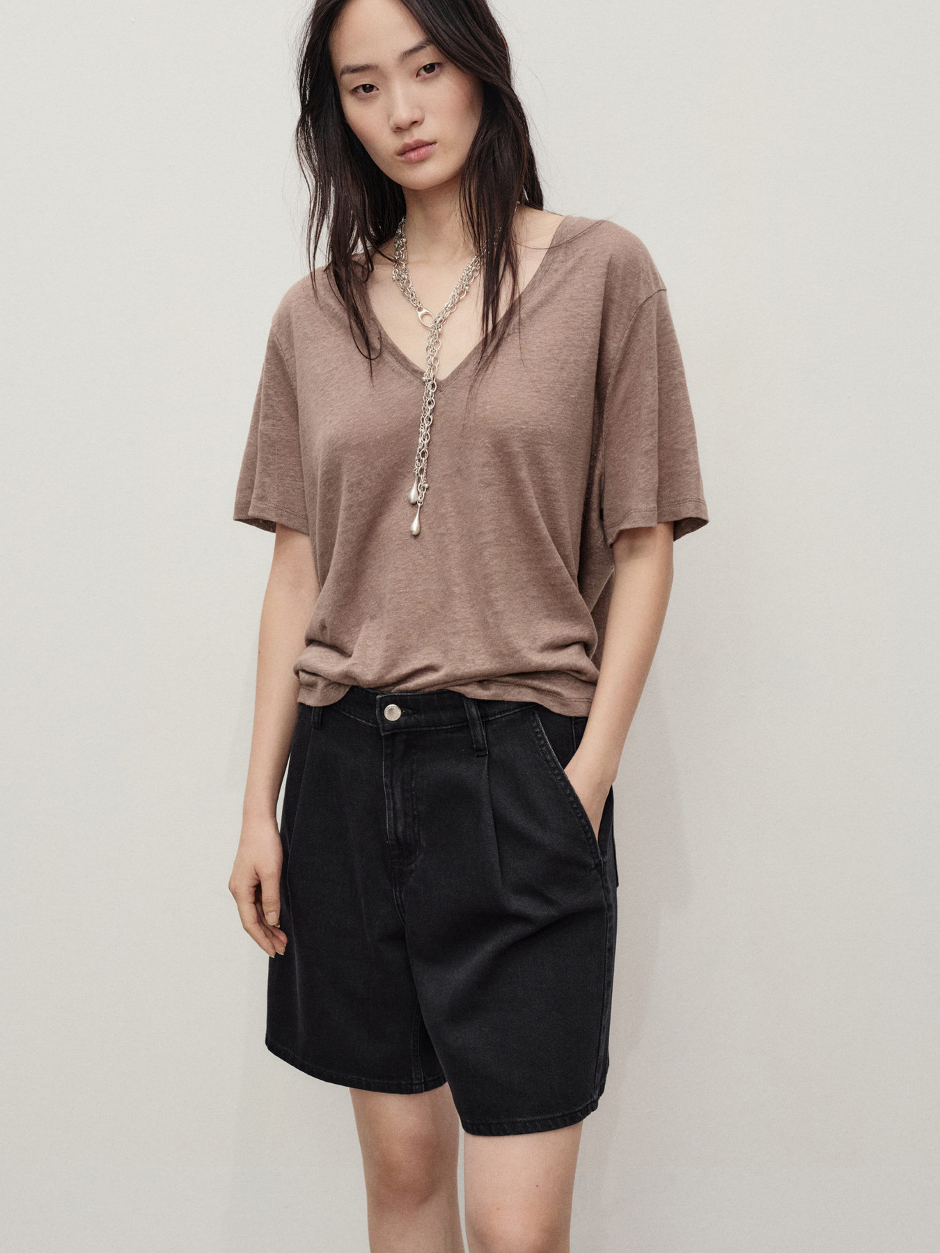 Шорты джинсовые MANGO модель 17091204_TN Фото