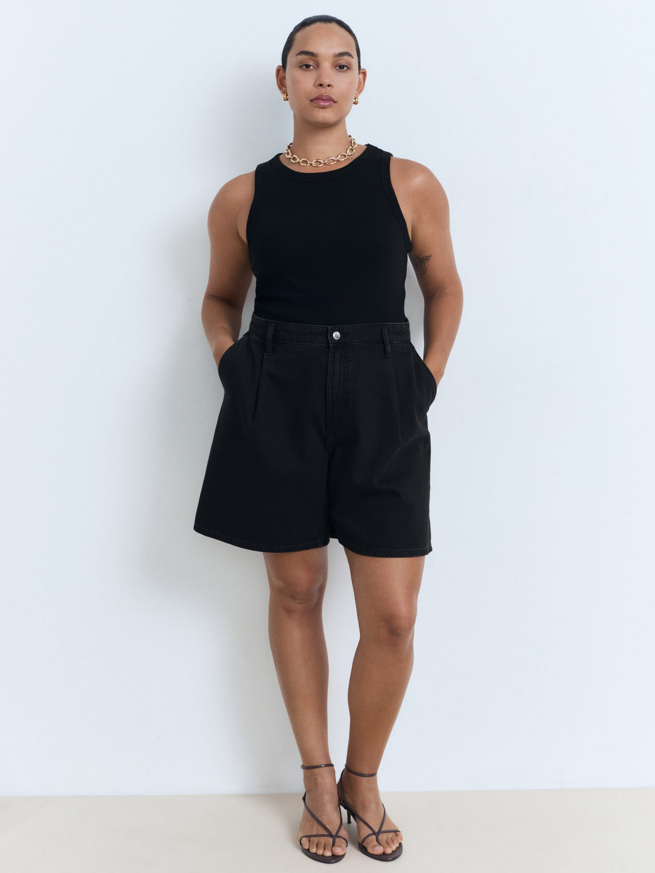 Джинсові шорти MANGO модель 17091204_TN Фото