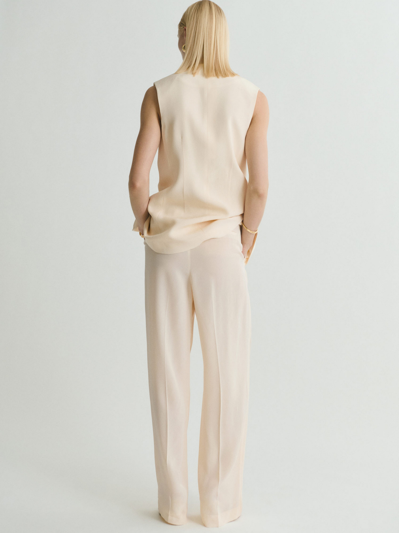 Класичні штани MANGO модель 17021268_10 Фото