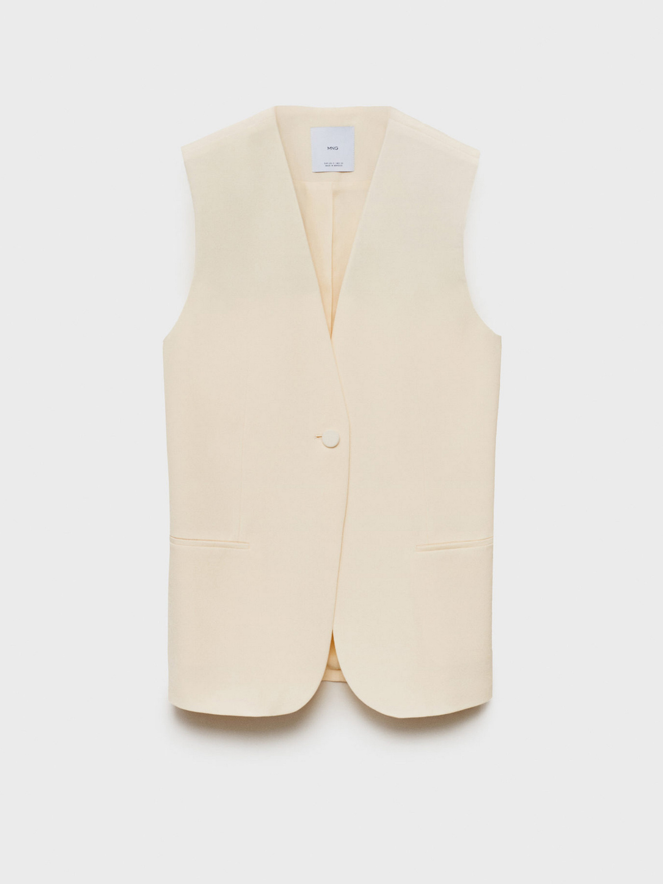 Жилет классический MANGO модель 17081264_10 Фото