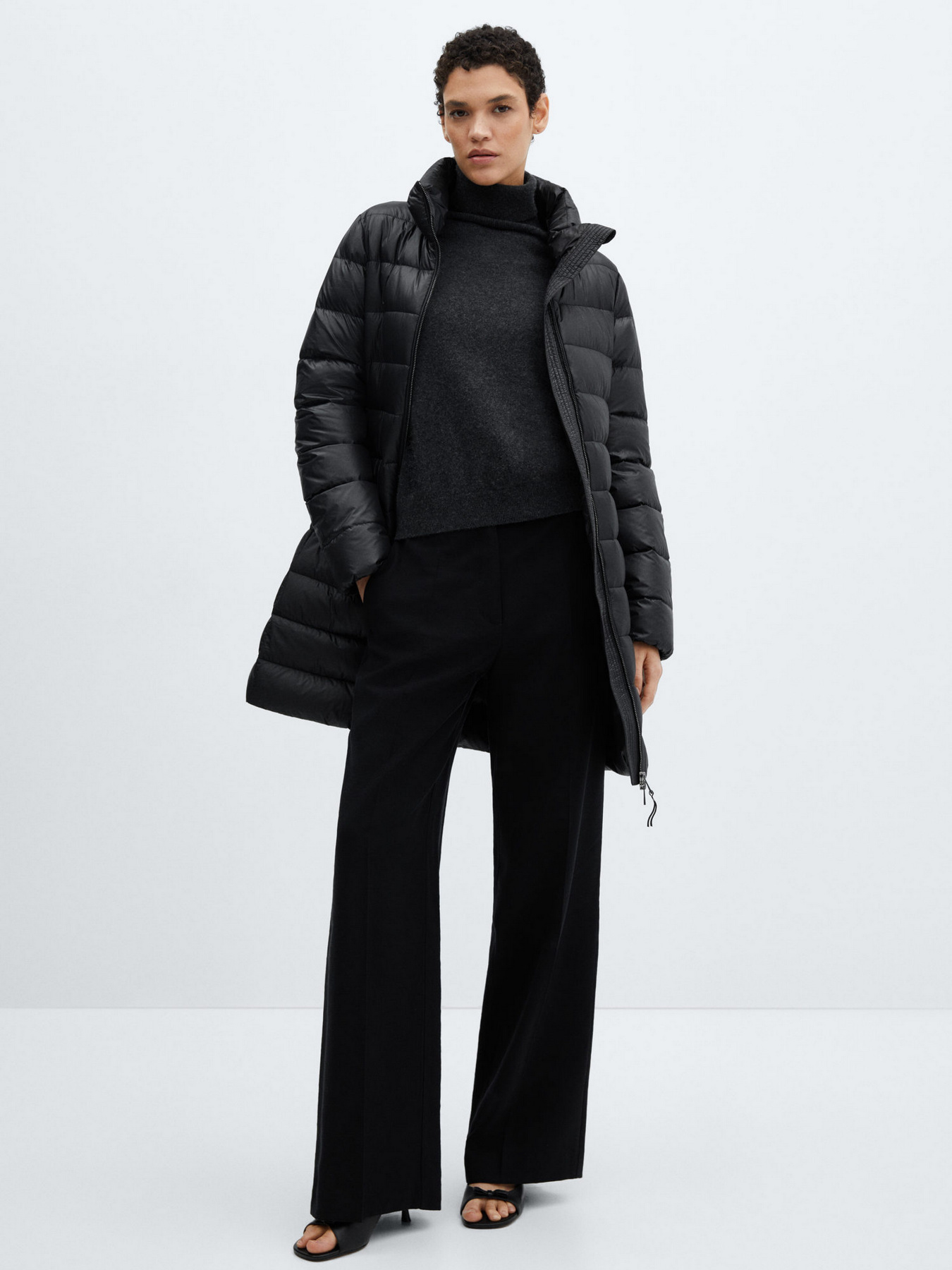 Зимняя куртка MANGO Plumon модель 67040465_99 Фото