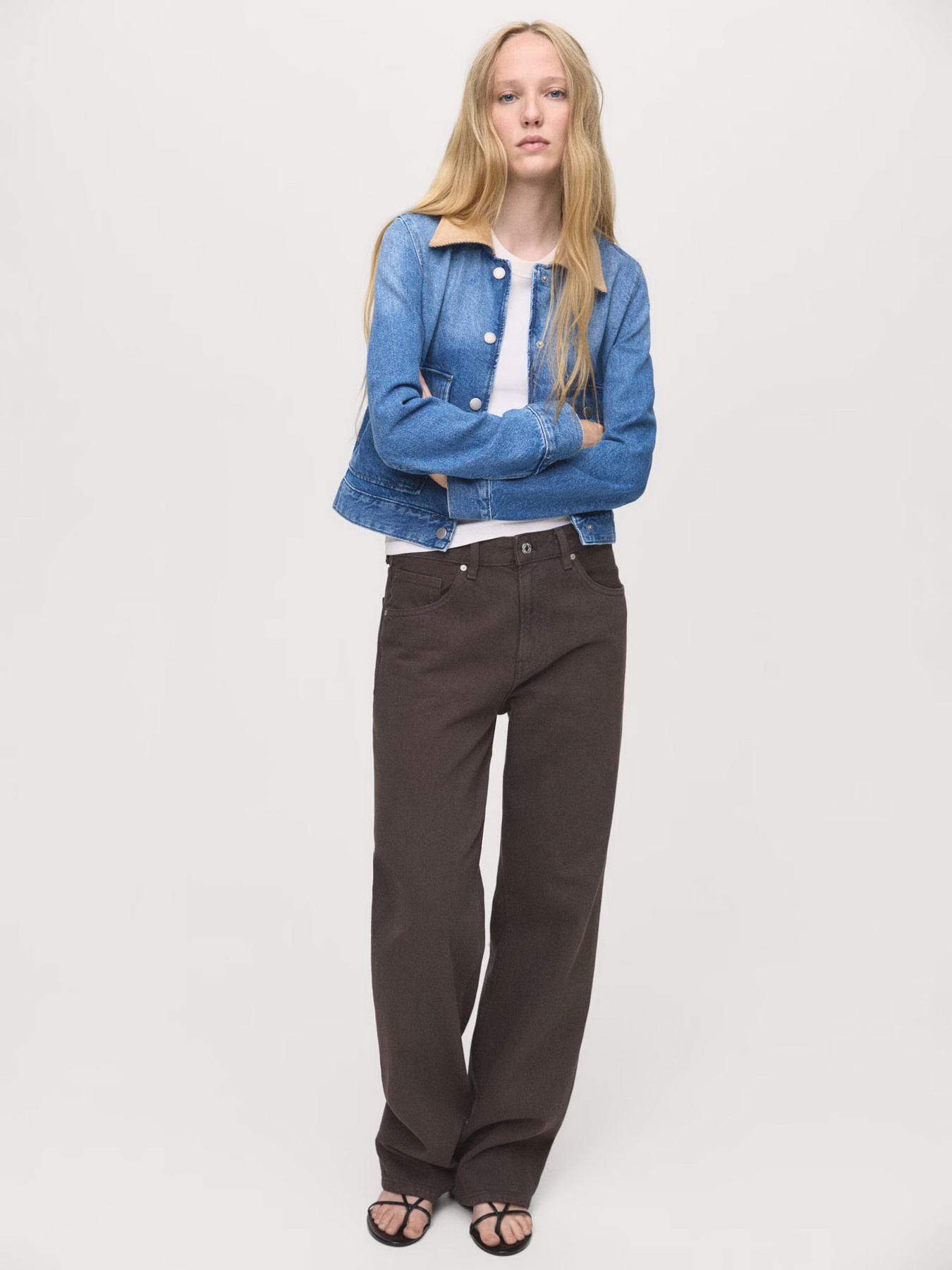 Джинсовая куртка MANGO модель 17094121_TM Фото