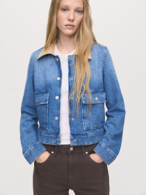 Джинсовая куртка MANGO модель 17094121_TM Фото