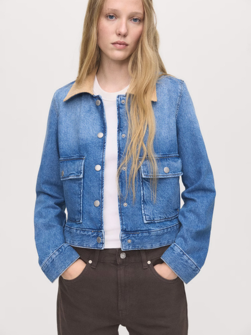 Джинсовая куртка MANGO модель 17094121_TM Фото