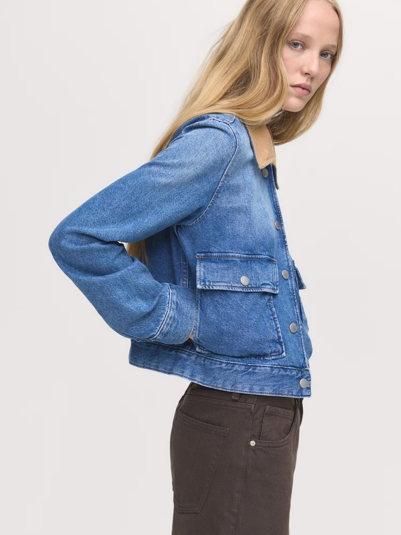 Джинсовая куртка MANGO модель 17094121_TM Фото