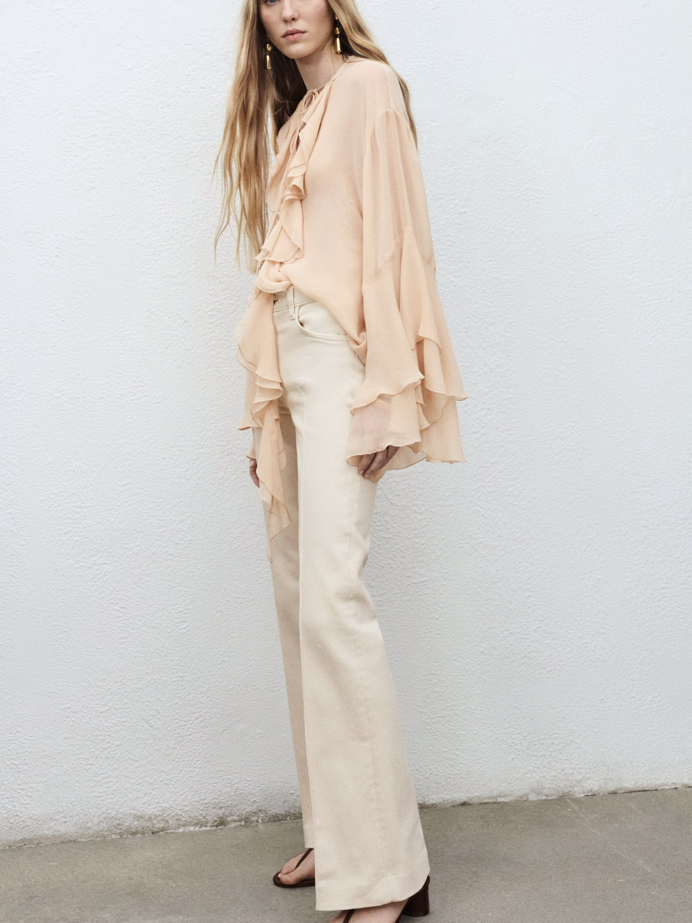 Прямые джинсы MANGO модель 17084090_5 Фото