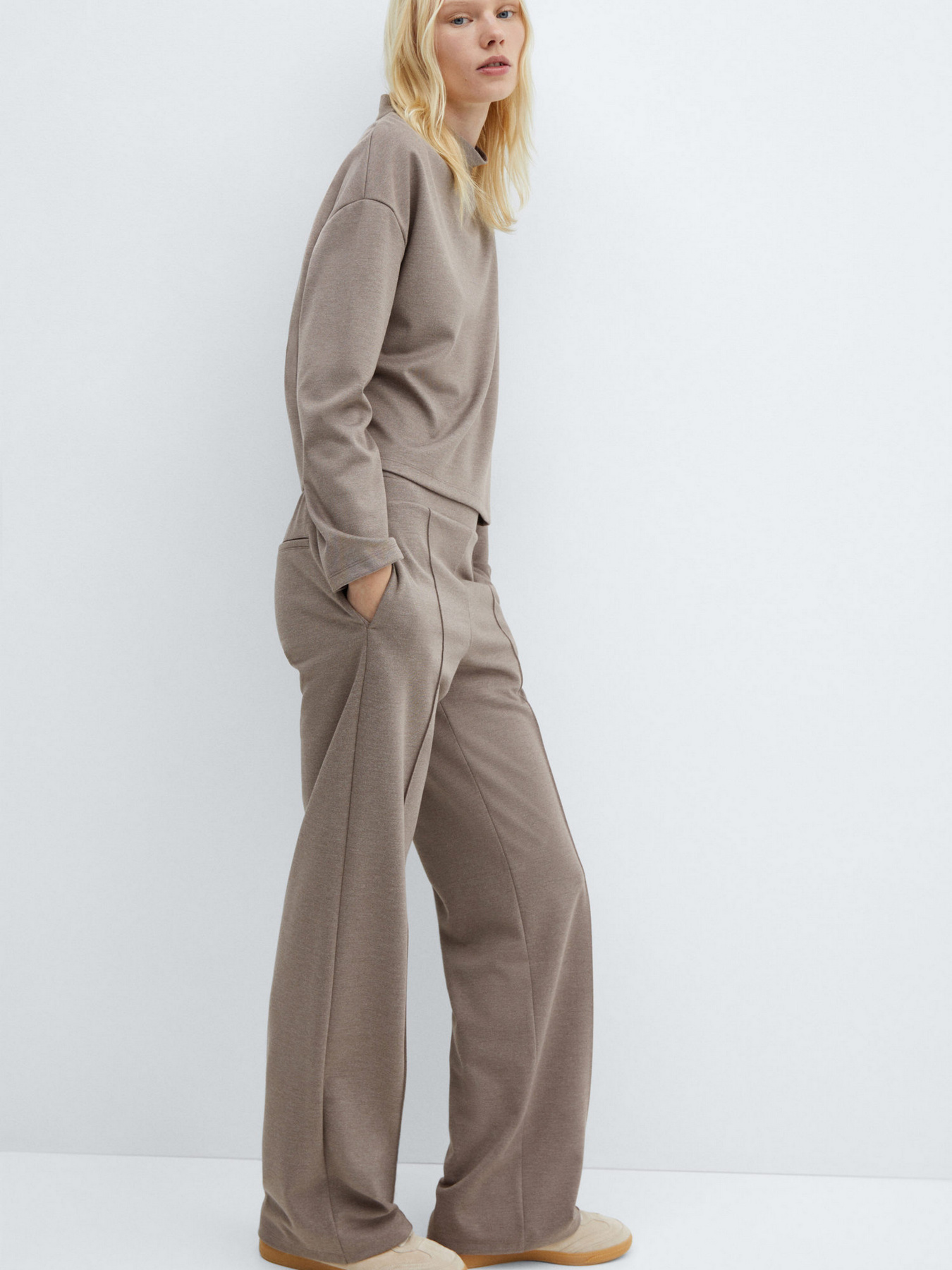 Брюки повседневные MANGO Bruni модель 67040469_35 Фото