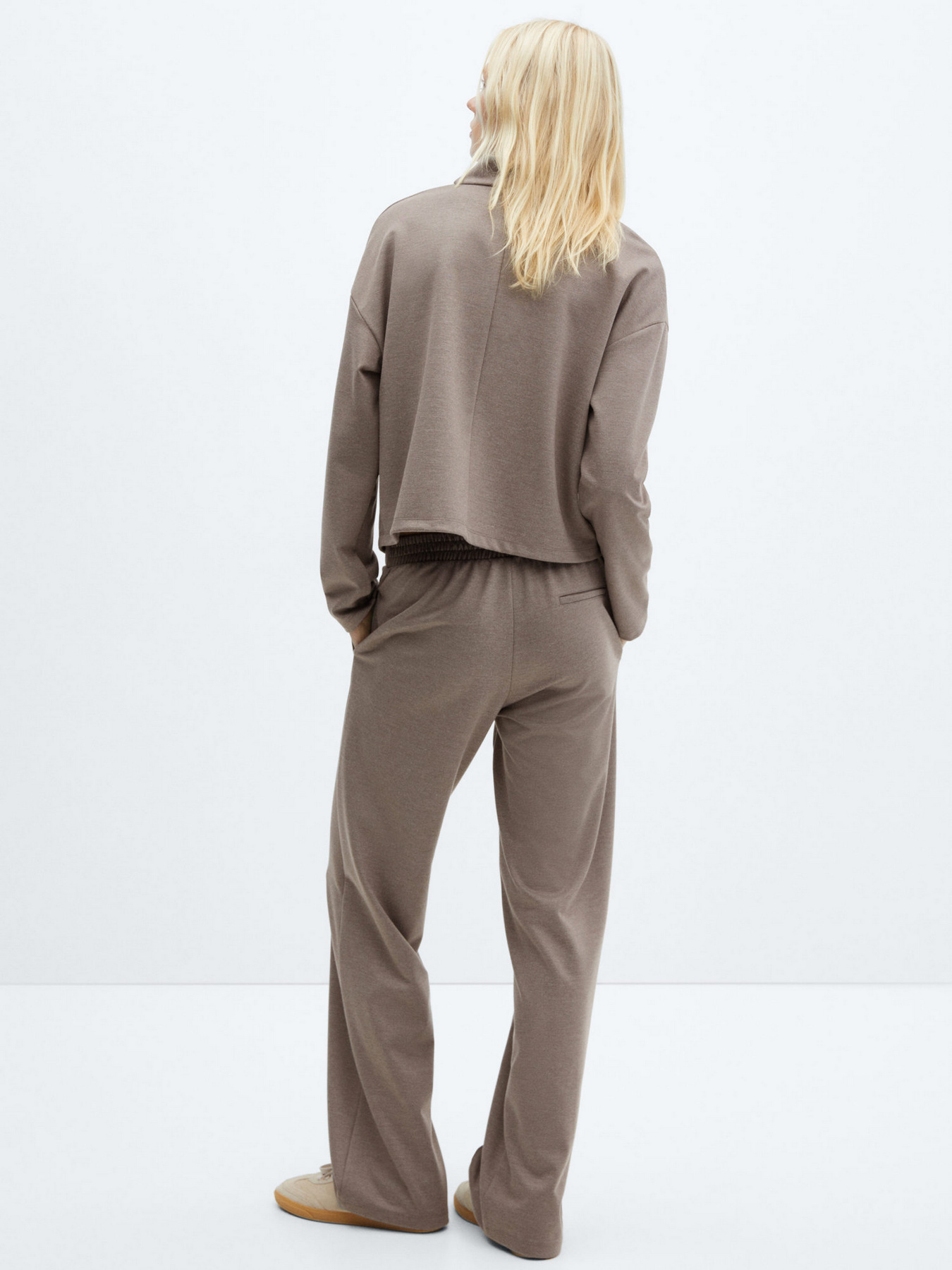 Повсякденні штани MANGO Bruni модель 67040469_35 Фото