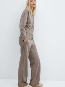 Повсякденні штани MANGO Bruni модель 67040469_35 Фото