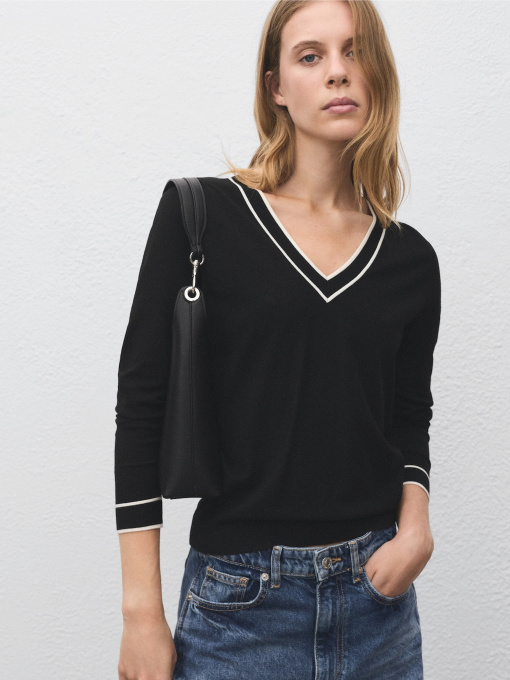 Джемпер MANGO модель 17064779_99 Фото