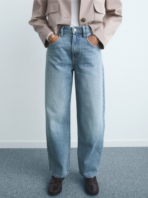 Прямые джинсы MANGO модель 17044094_TM Фото