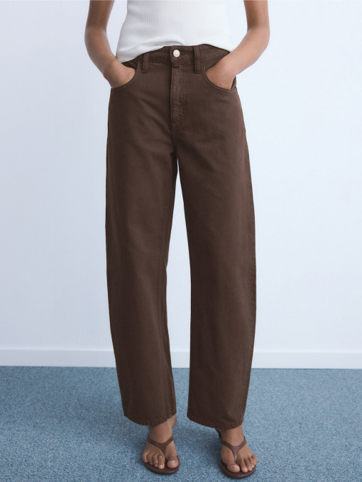 Джинсы мом MANGO модель 17094091_32 Фото