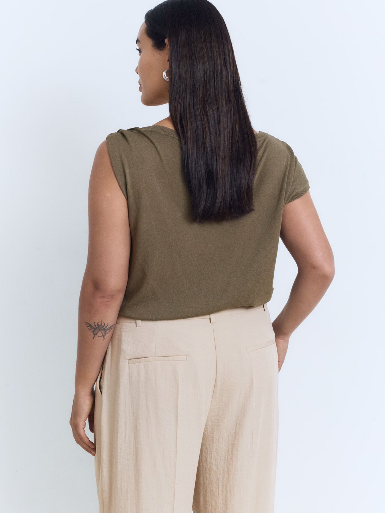 Классические штаны MANGO модель 17071515_6 Фото