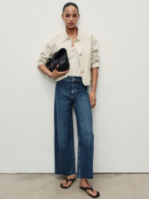 Широкие джинсы MANGO модель 17034424_TO Фото