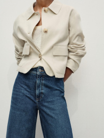 Широкі джинси MANGO модель 17034424_TO Широкі джинси MANGO модель 17034424_TO Фото