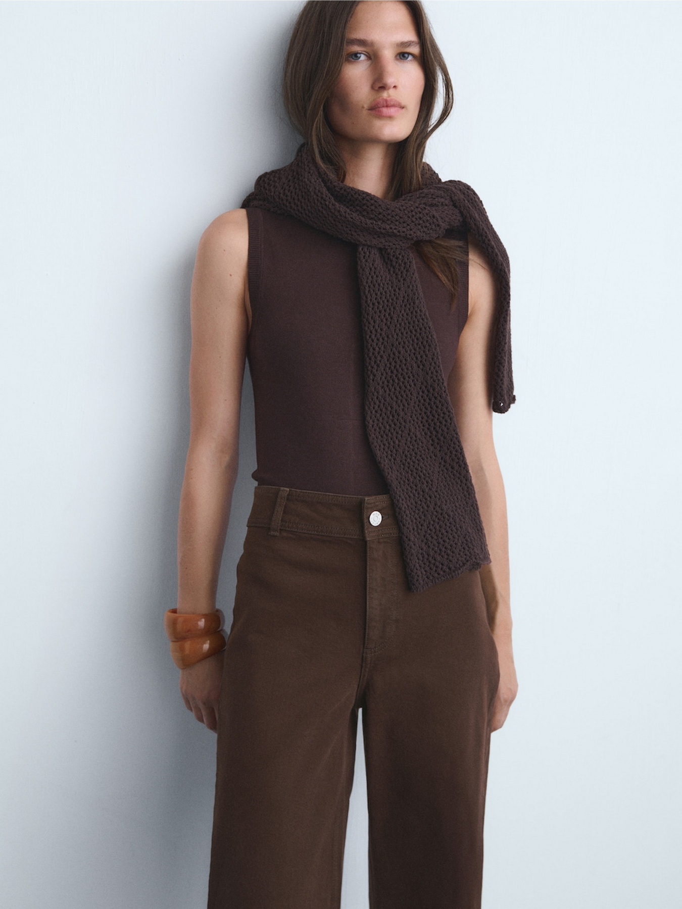 Прямые джинсы MANGO модель 17096349_32 Фото