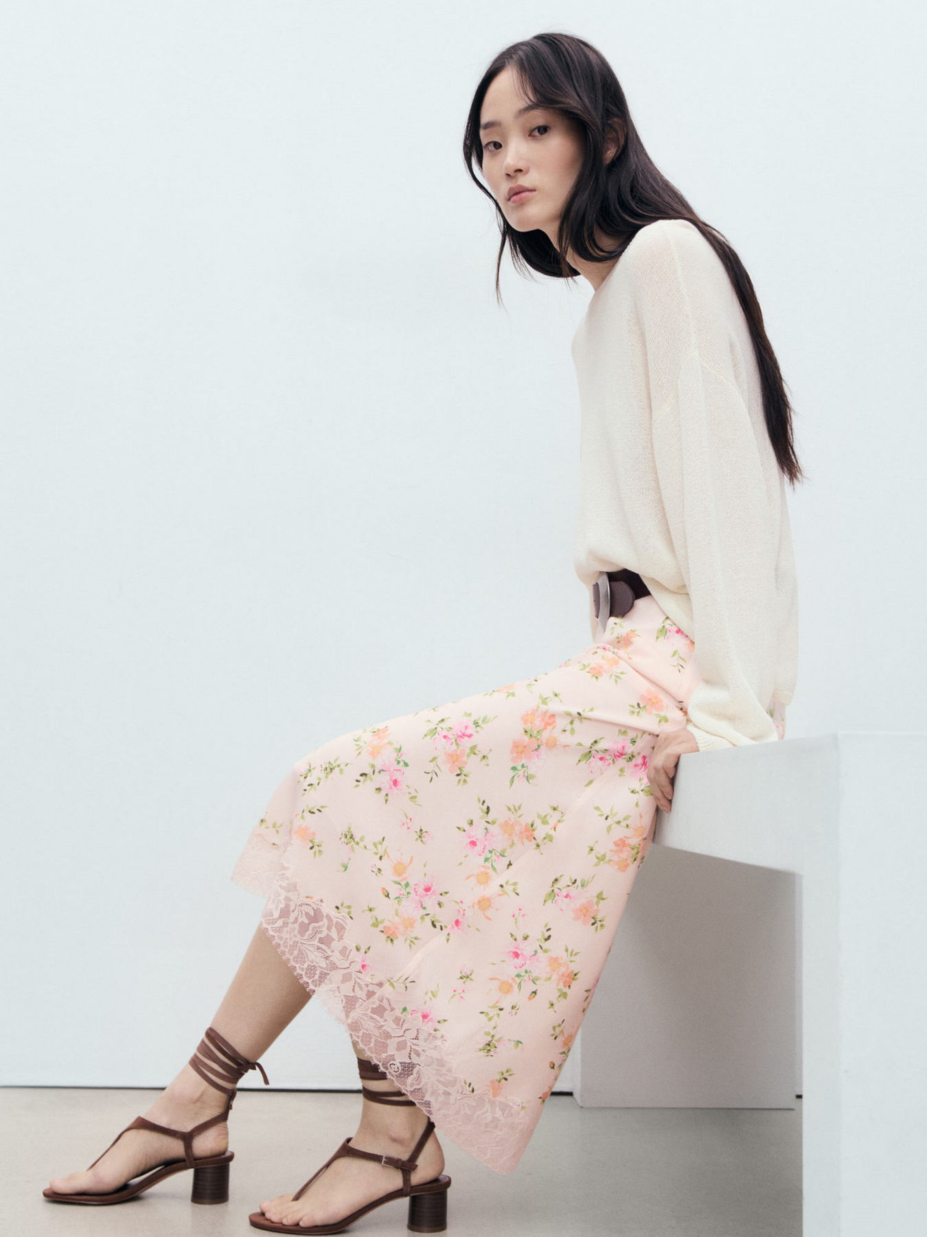 Юбка макси MANGO модель 17041157_81 Фото