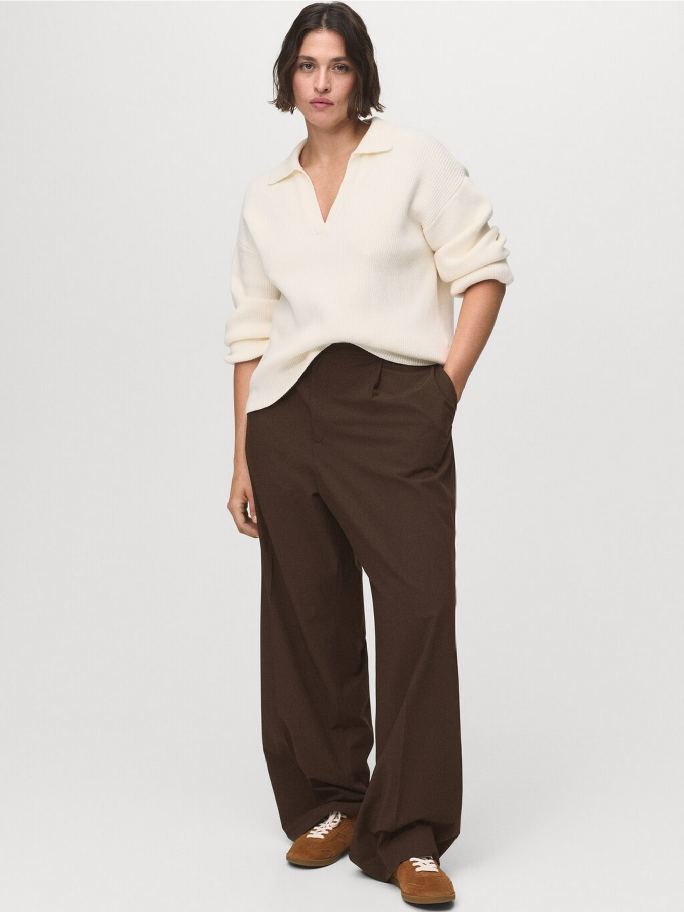 Брюки классические MANGO модель 17094096_30 Фото