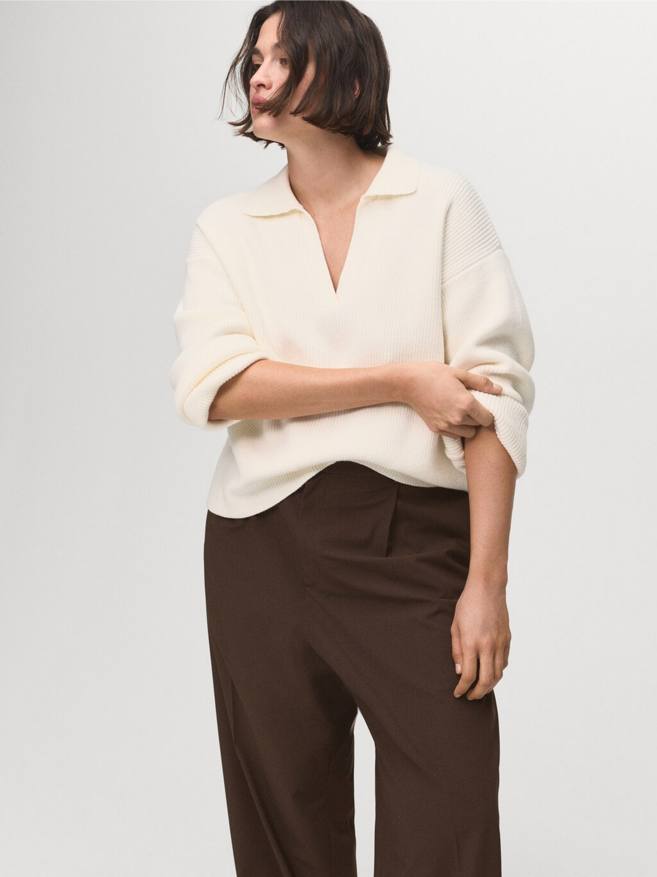 Брюки классические MANGO модель 17094096_30 Фото