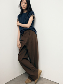 Класичні штани MANGO модель 17094096_30 Фото