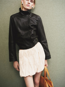 Шкіряна куртка MANGO модель 17095786_30 Фото