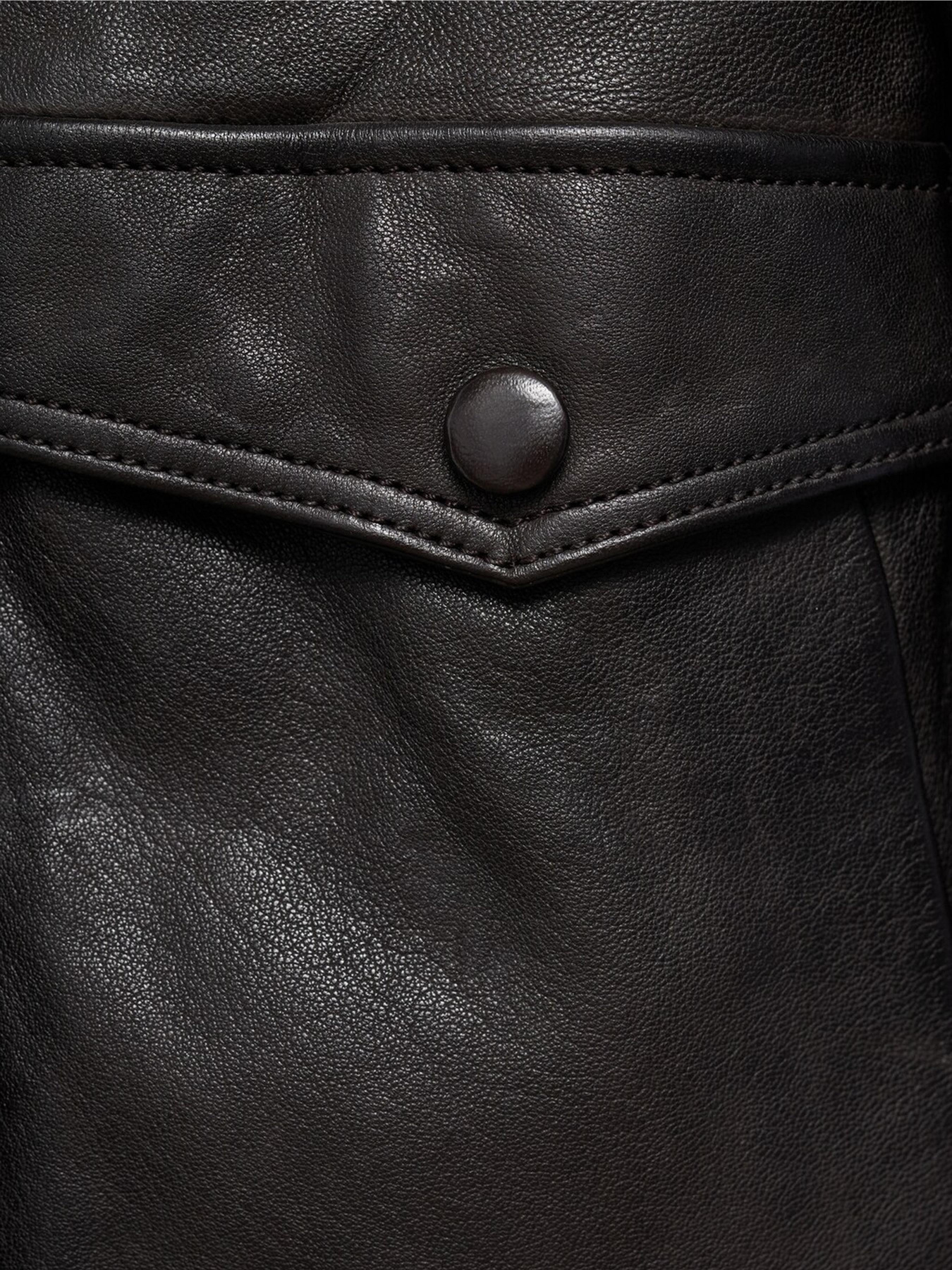 Шкіряна куртка MANGO модель 17095786_30 Фото