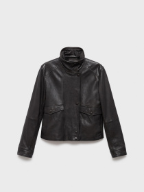 Шкіряна куртка MANGO модель 17095786_30 Фото