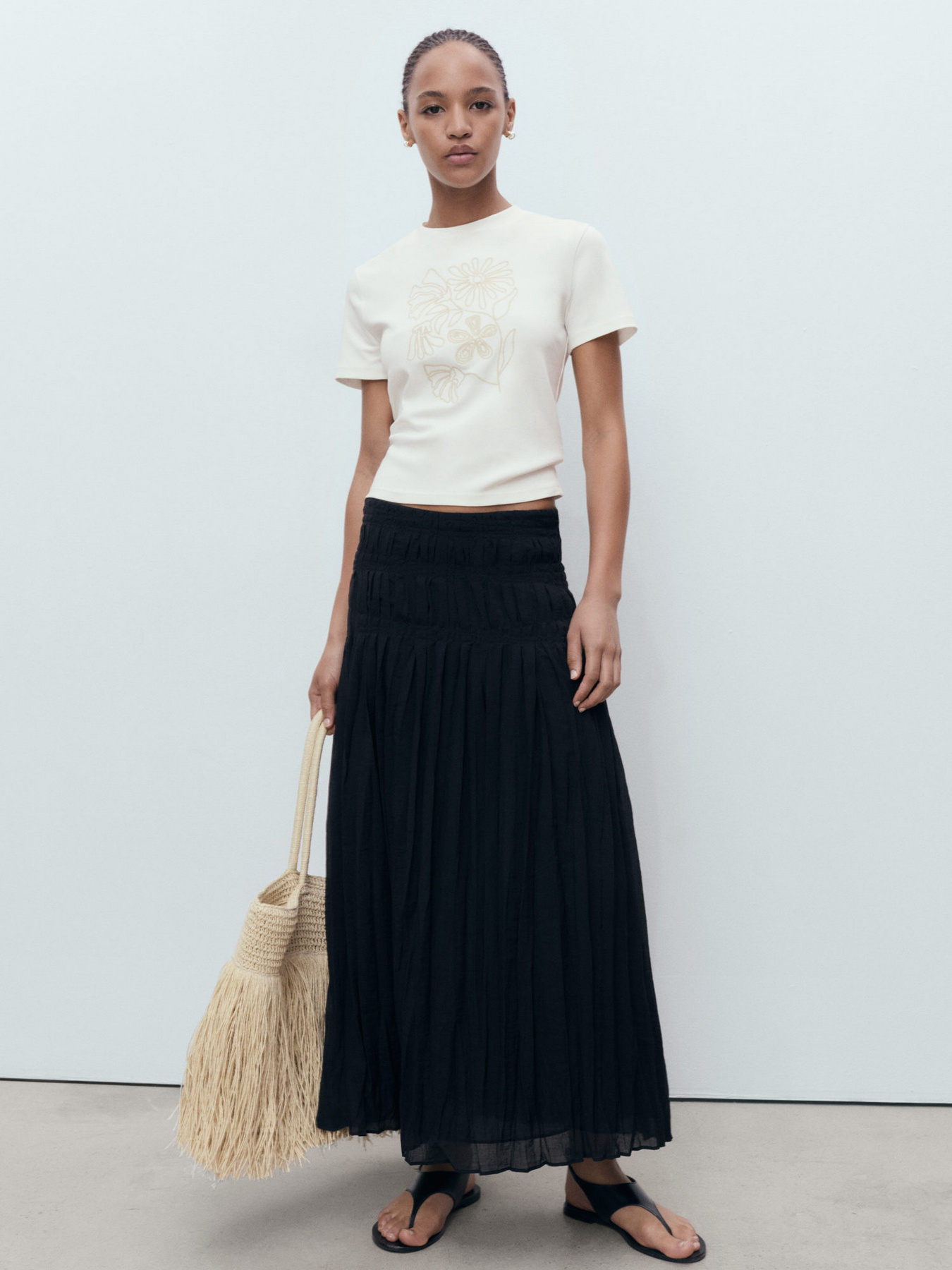 Футболка MANGO модель 17042908_2 Фото