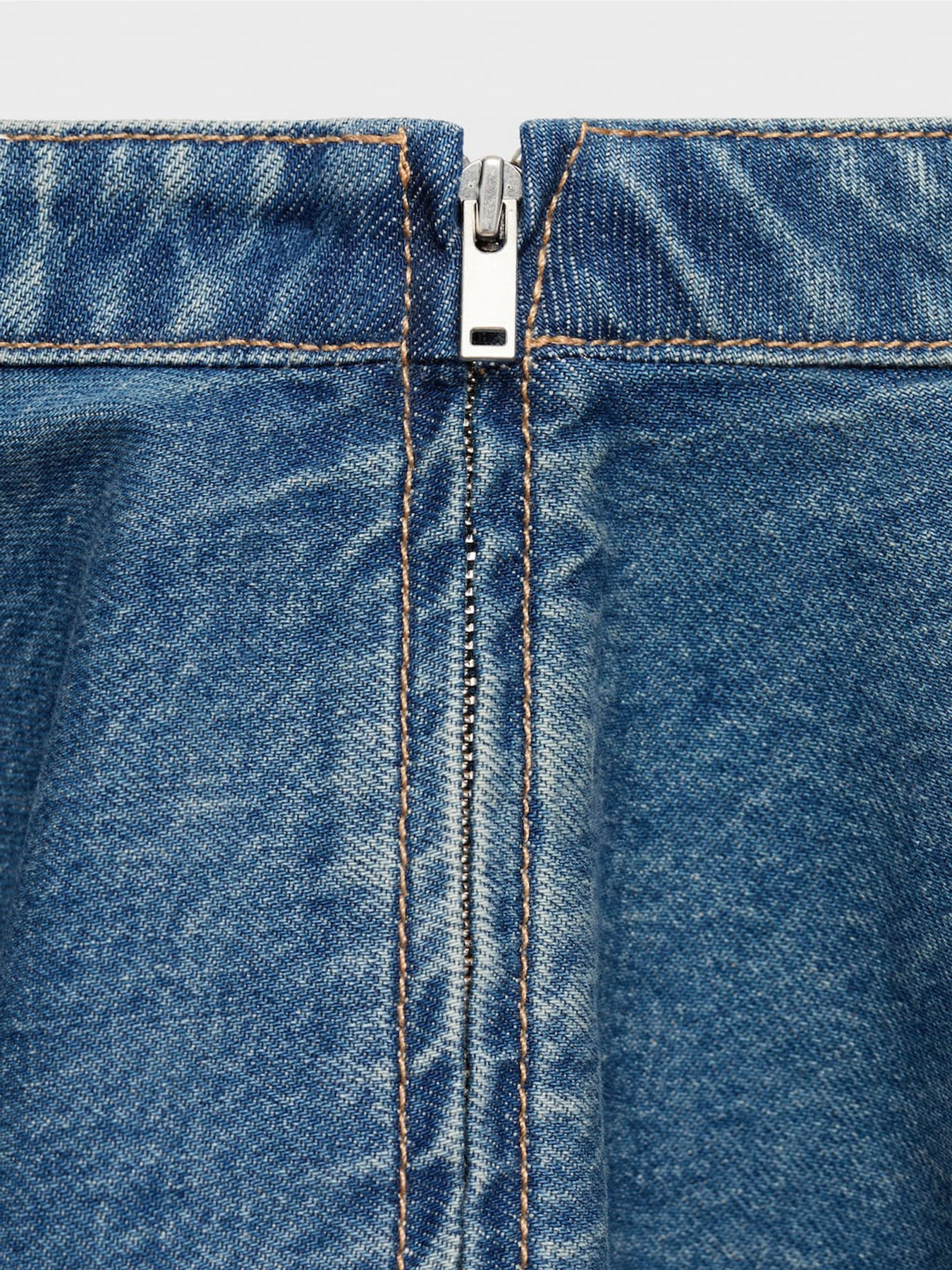 Джинсовая юбка MANGO модель 17064788_TM Фото