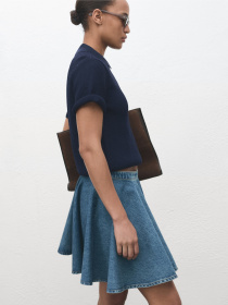 Джинсовая юбка MANGO модель 17064788_TM Фото