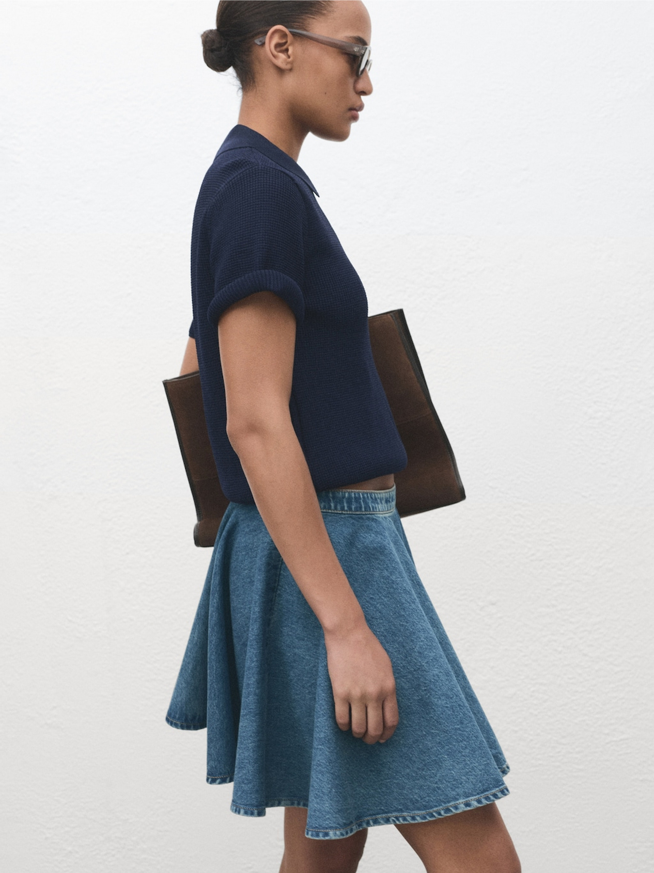 Джинсовая юбка MANGO модель 17064788_TM Джинсовая юбка MANGO модель 17064788_TM Фото