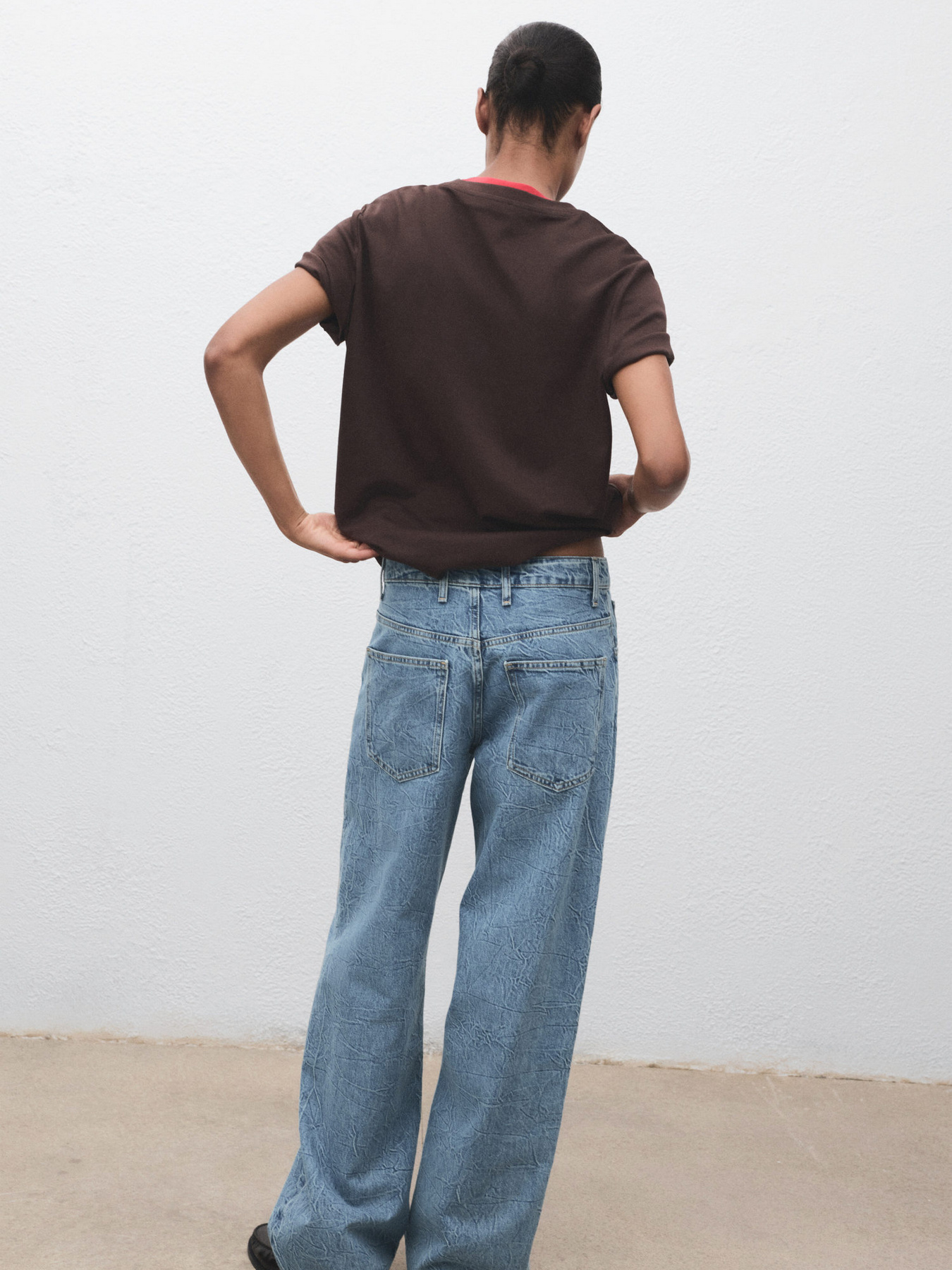 Прямые джинсы MANGO модель 17054137_TM Фото