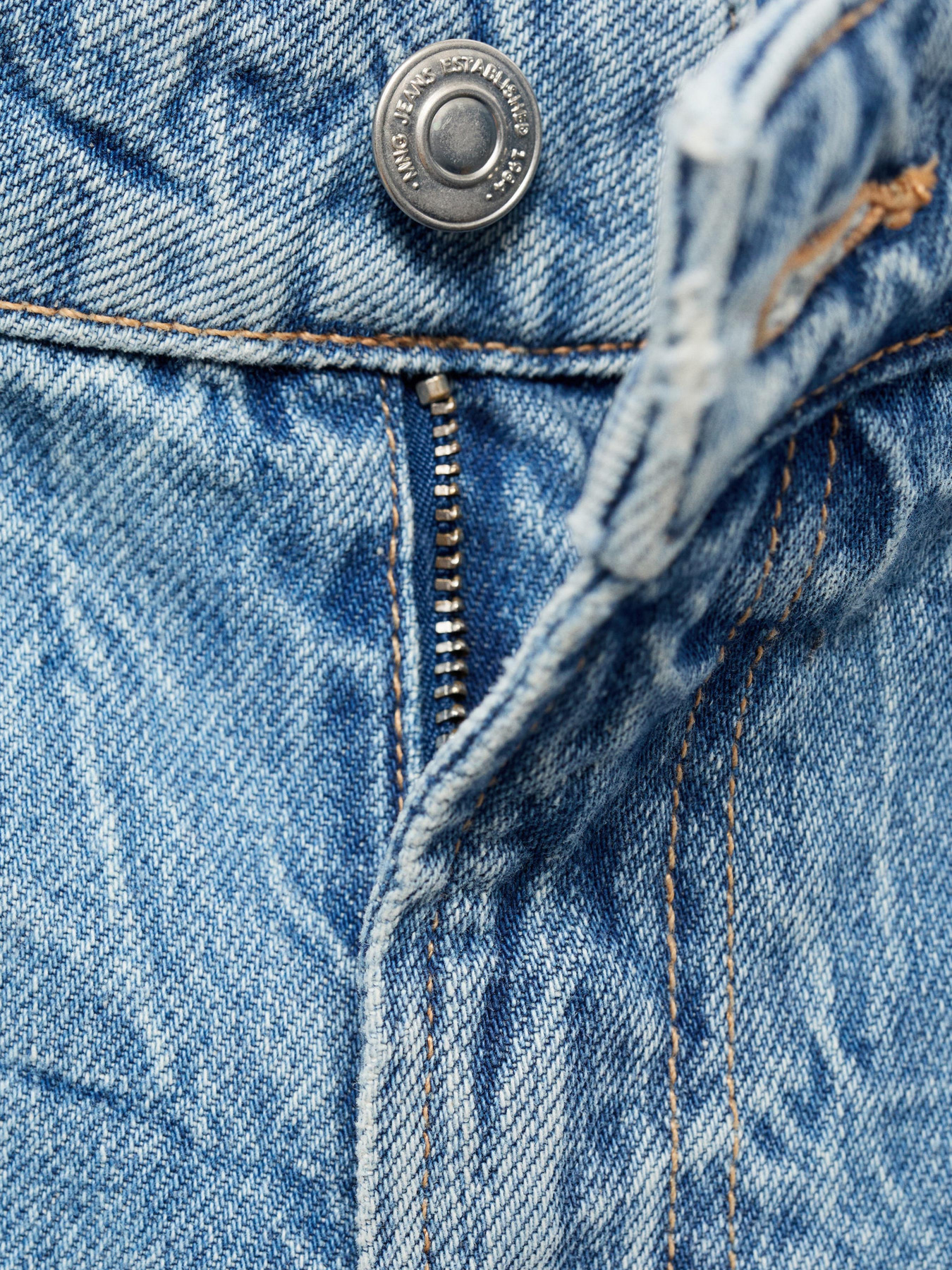 Прямые джинсы MANGO модель 17054137_TM Фото