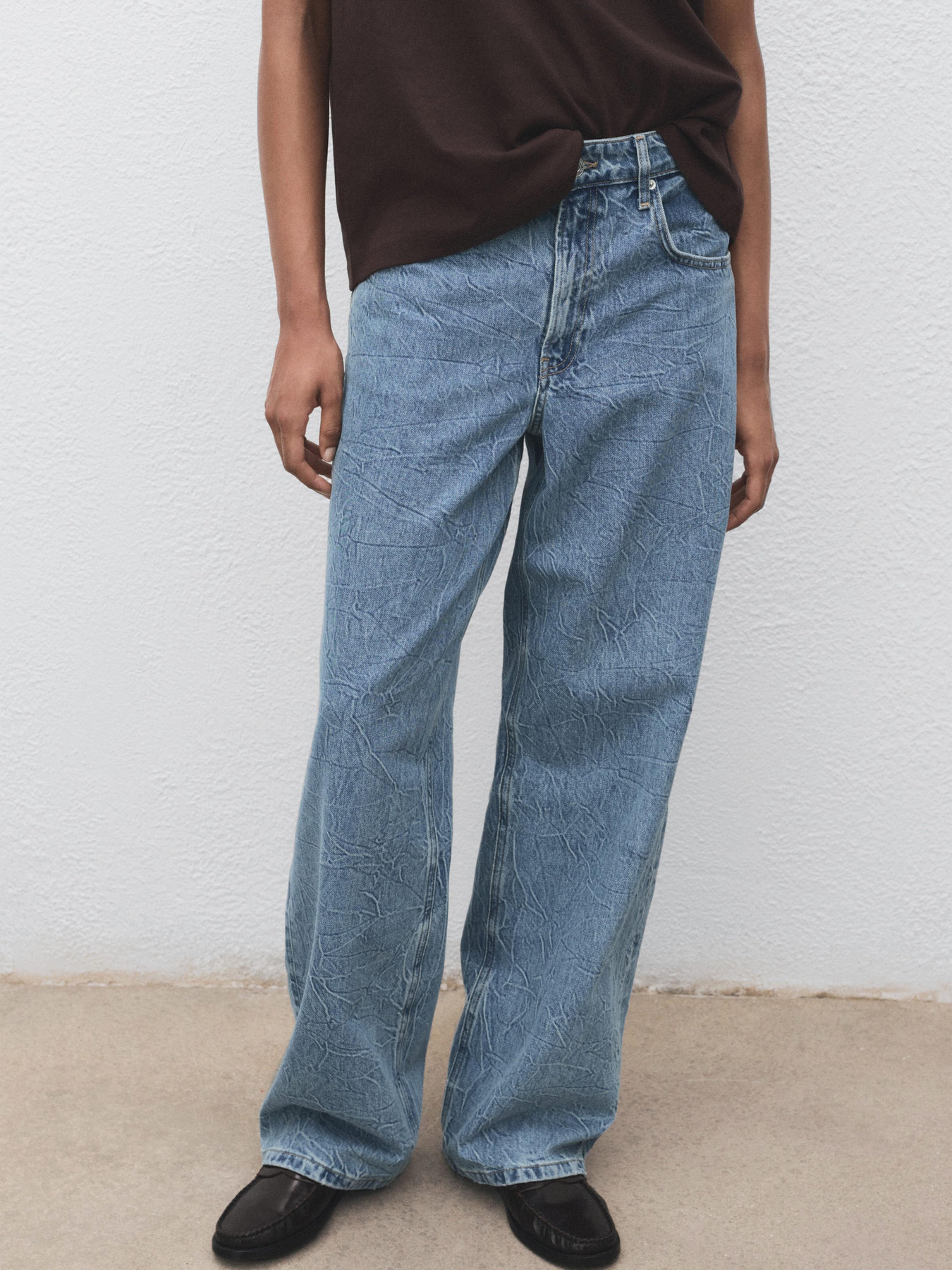 Прямые джинсы MANGO модель 17054137_TM Фото