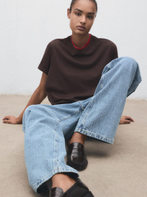 Прямые джинсы MANGO модель 17054137_TM Фото