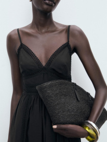 Платье макси MANGO модель 17002539_99 Фото