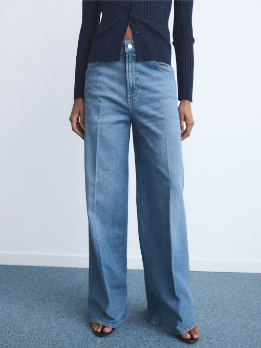 Широкие джинсы MANGO модель 17014101_TM Фото