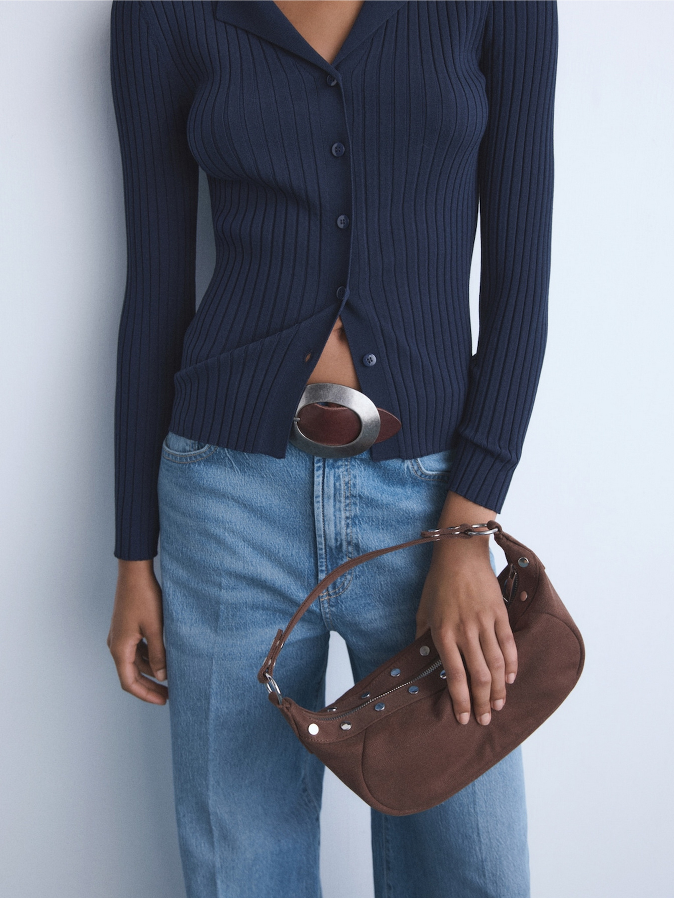 Широкі джинси MANGO модель 17014101_TM Фото