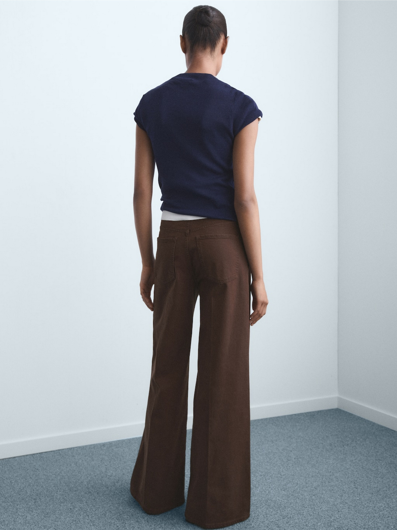 Широкие джинсы MANGO модель 17024108_32 Фото