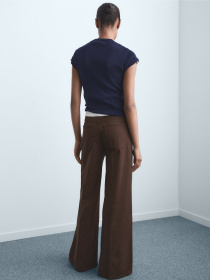 Широкие джинсы MANGO модель 17024108_32 Фото