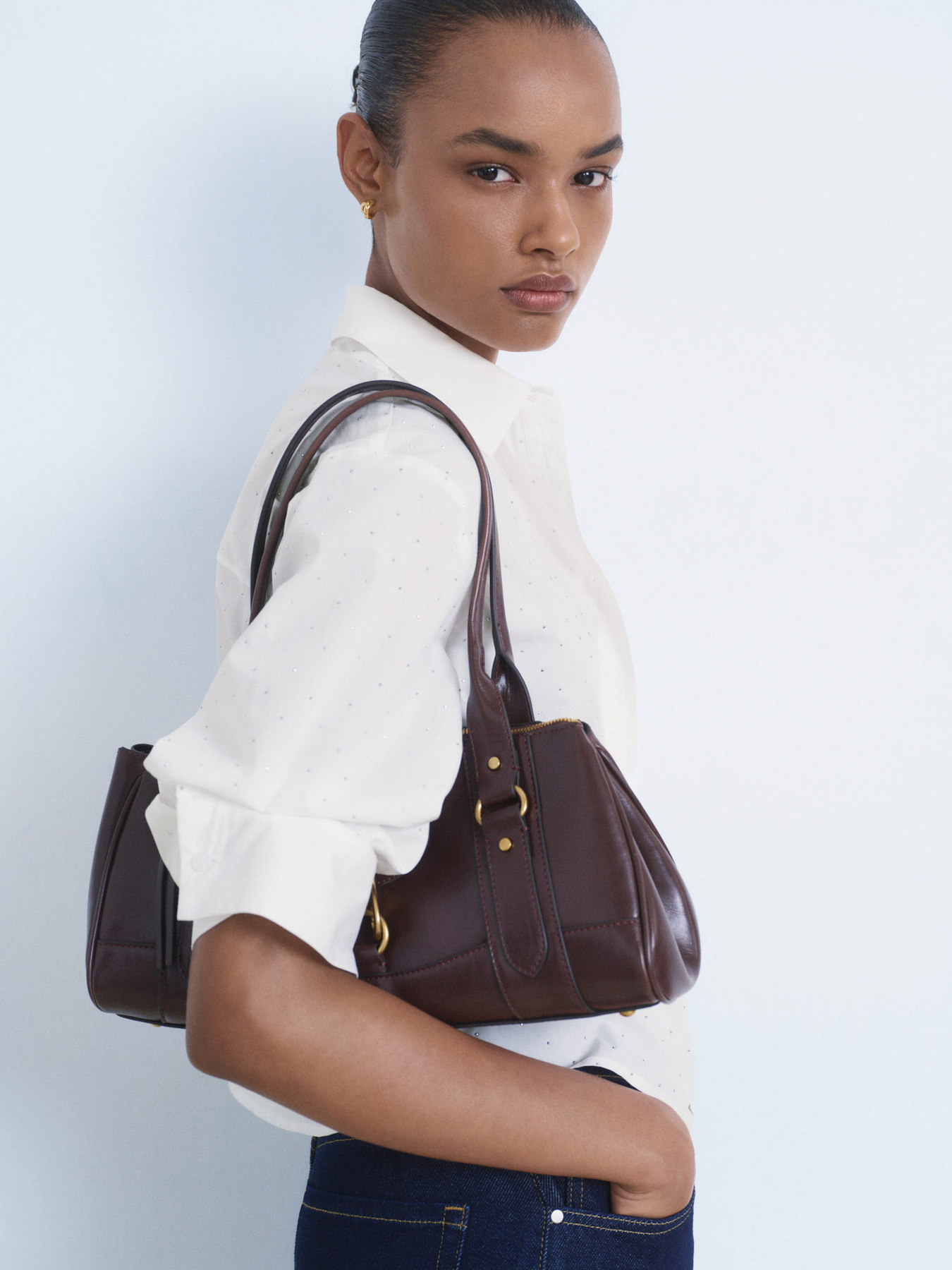 Рубашка MANGO модель 17092929_2 Фото