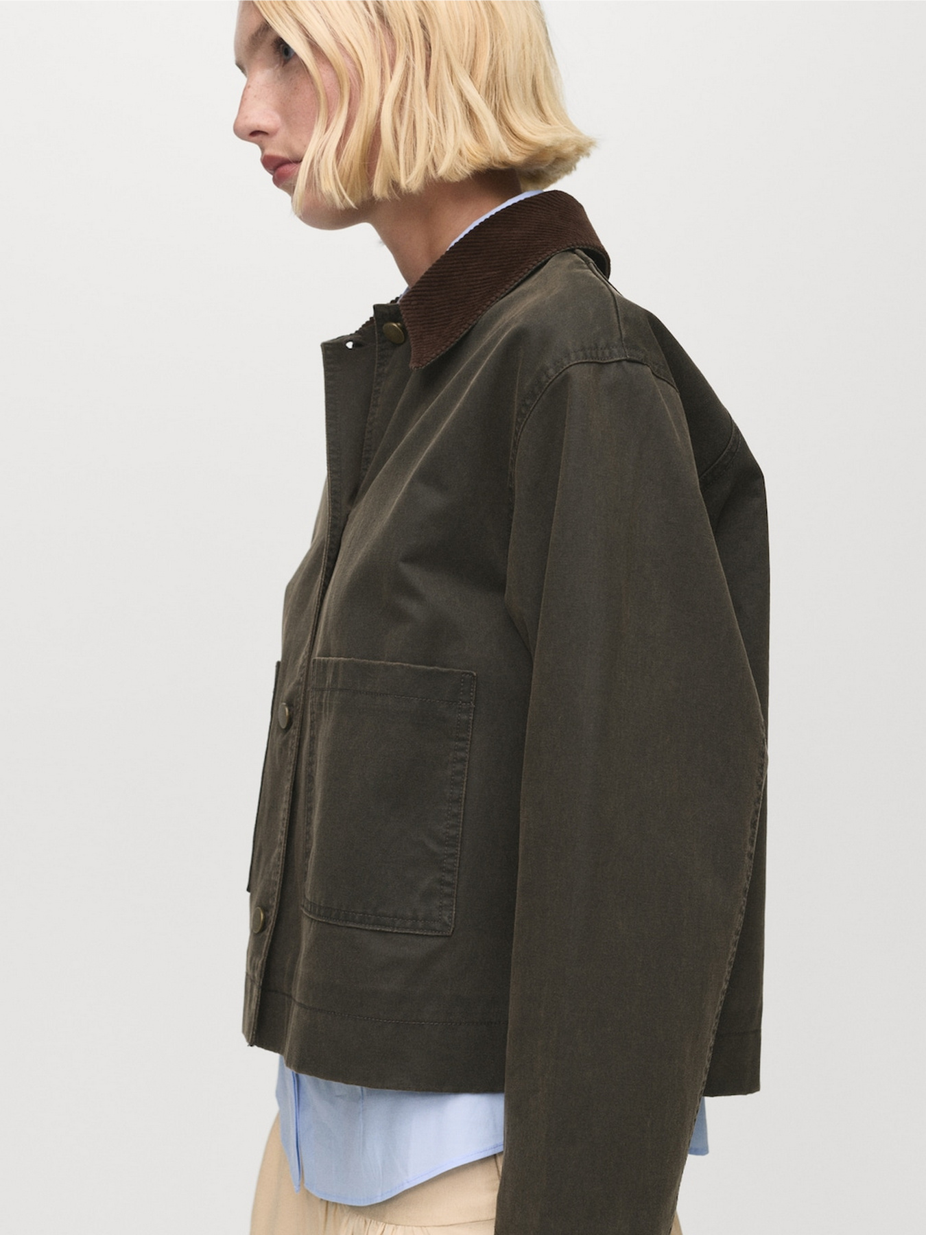 Демисезонная куртка MANGO модель 17084120_37 Фото